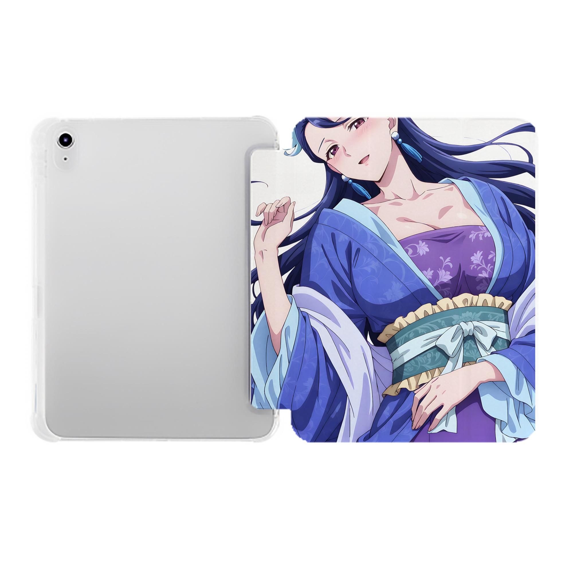 （画像用） 薬屋のひとりごと The Apothecary Diaries IPad ケース ペン収納付き 三つ折りスタンド PUレザー×シリコン 対応機種9.5/10.5/10.9インチ